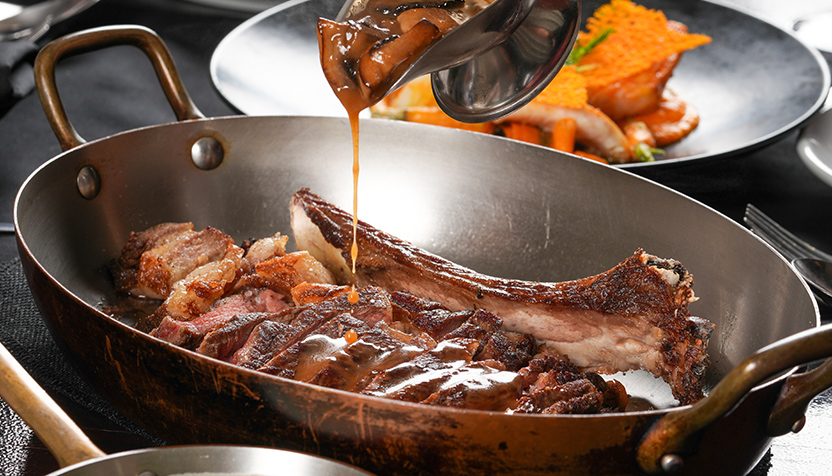 notre plat de viande